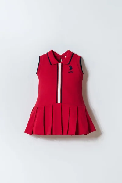 U.S. Polo Assn. U.S. Polo Assn. Baby Girls Red Dress